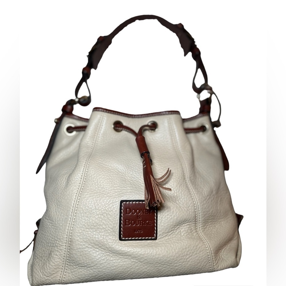 Vintage1975 Dooney & Bourke leather bucket shoulder bag purse